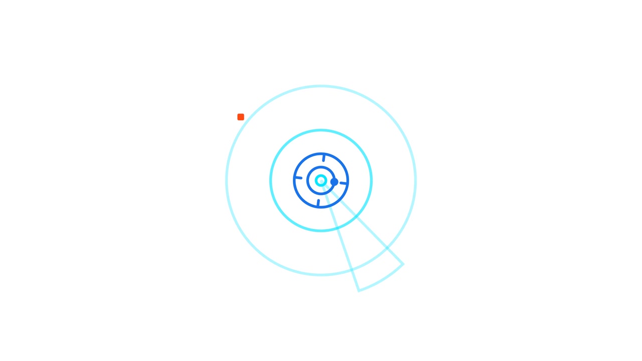 Digital Radar Interface Scanning with Rotating Beam