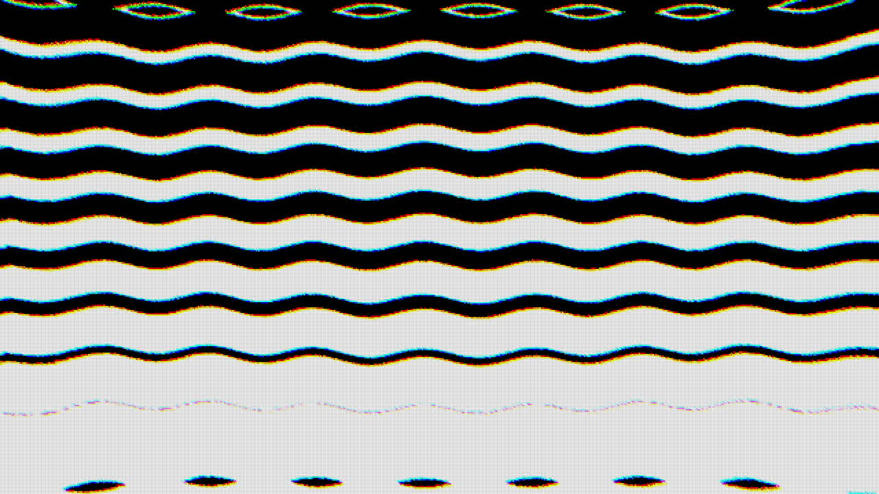 patrón de onda distorsionado abstracto