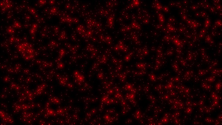 Shining particles Particle animation Motion graphics