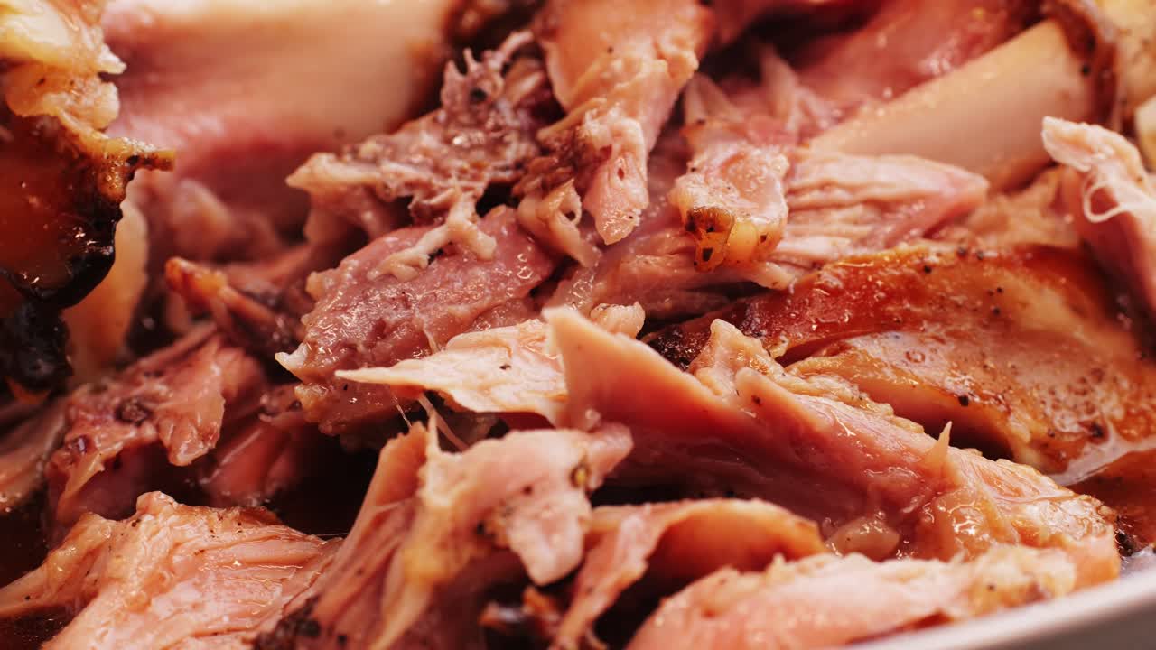 carne cocida triturada