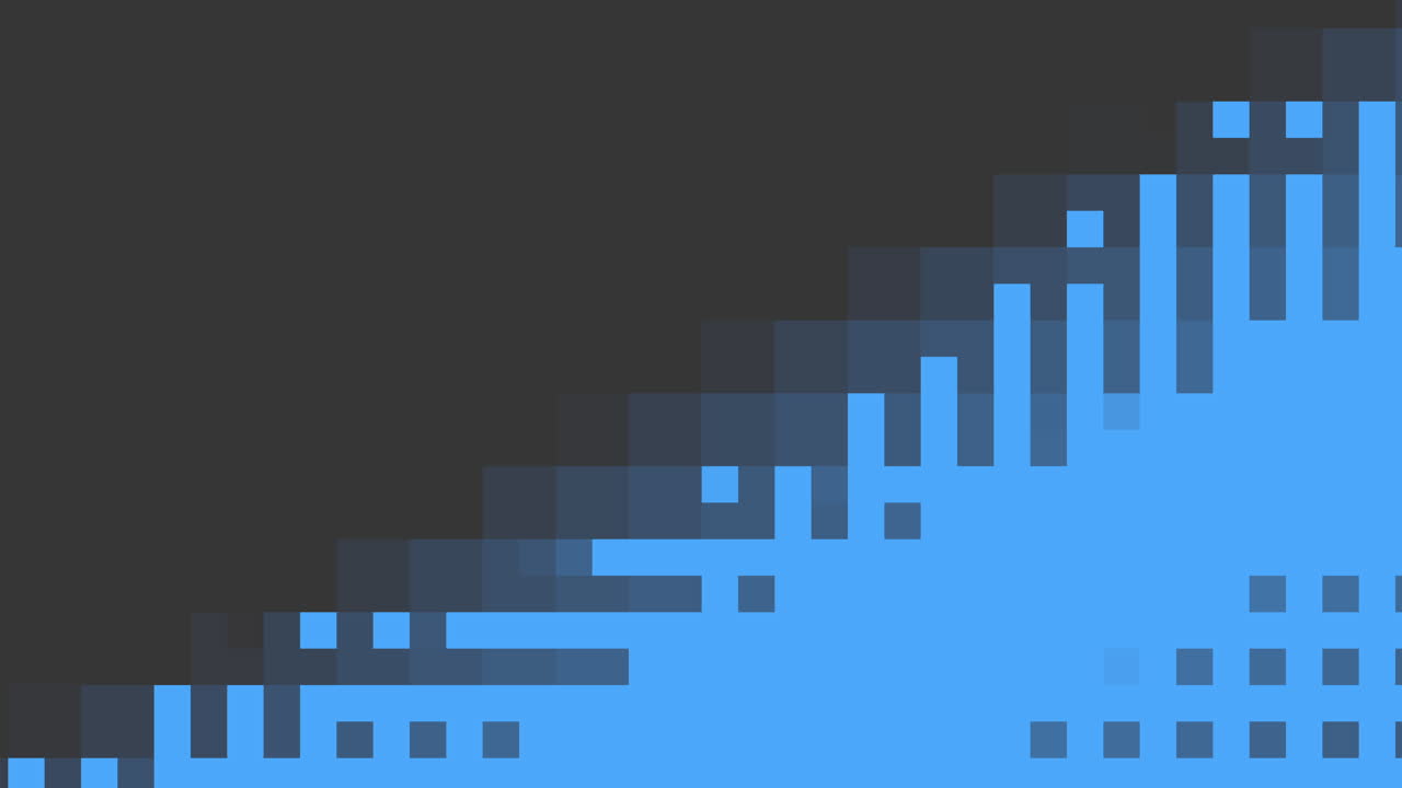 Gradient blue pixels in 8 bit of architecture 2