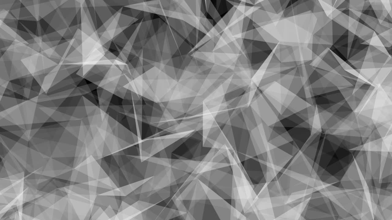 Dynamic Grayscale Geometric Triangle Pattern Loop