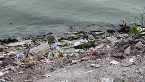 riverbank pollution