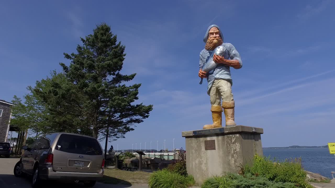 Beautiful downtown Eastport Maine in all it's glory