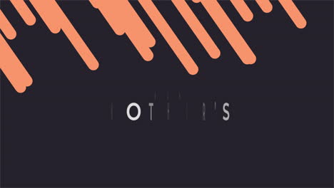 modern black and orange striped background with bold mothers day typography