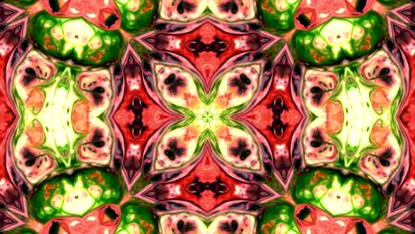 abstracto pincel tinta concepto liso patrón simétrico ornamental decorativo caleidoscopio movimiento círculo geométrico y formas de estrellas
