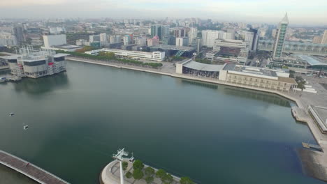 vista aérea de lisboa