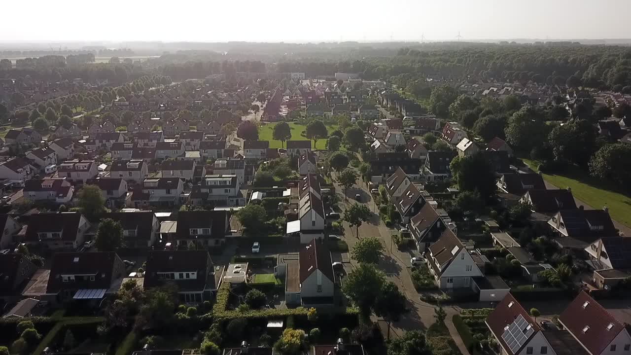 dronten, flevoland, 네덜란드 지역의 무인 항공기 보기