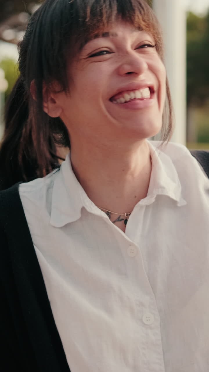 Friends Sharing Laughter at a Sunny Picnic