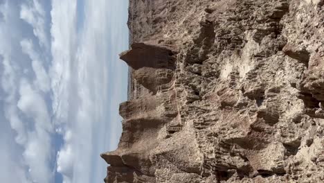 POV-first-person-view-hiking-at-Badlands-National-Park