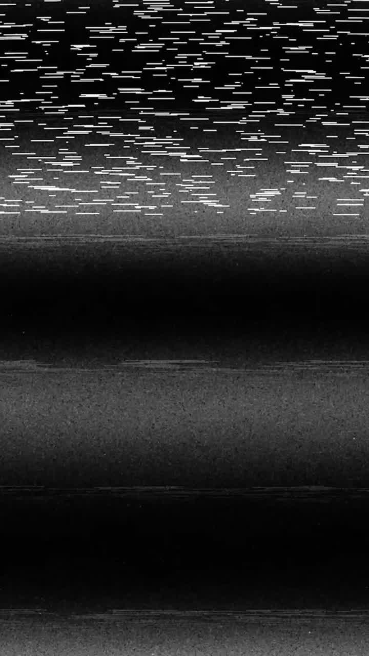 Vertical glitch noise that looks like digital rain or data streams falling, perfect for cyberpunk, sci-fi, or matrix-style overlays
