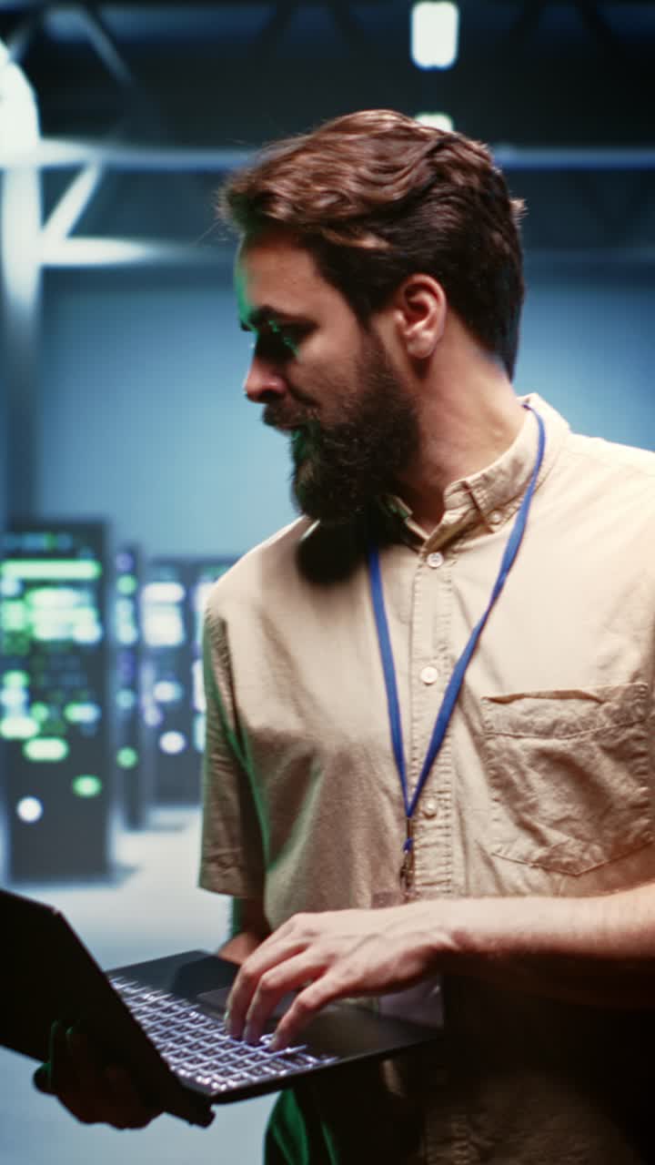 Vertical video Server energy consumption monitoring