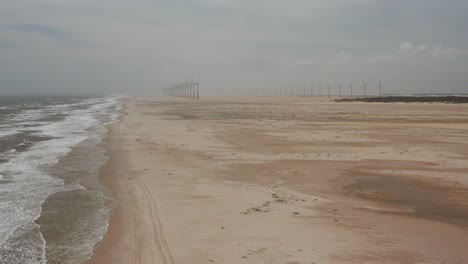 Luftaufnahme:-Windturbinen-In-Der-Nähe-Von-Atins,-Nordbrasilien