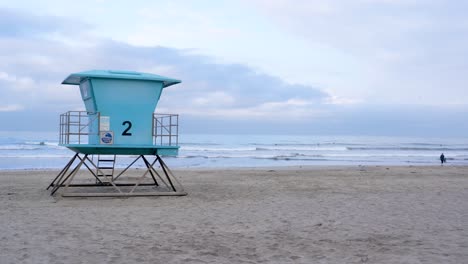 oceanside, california on an overcast morning