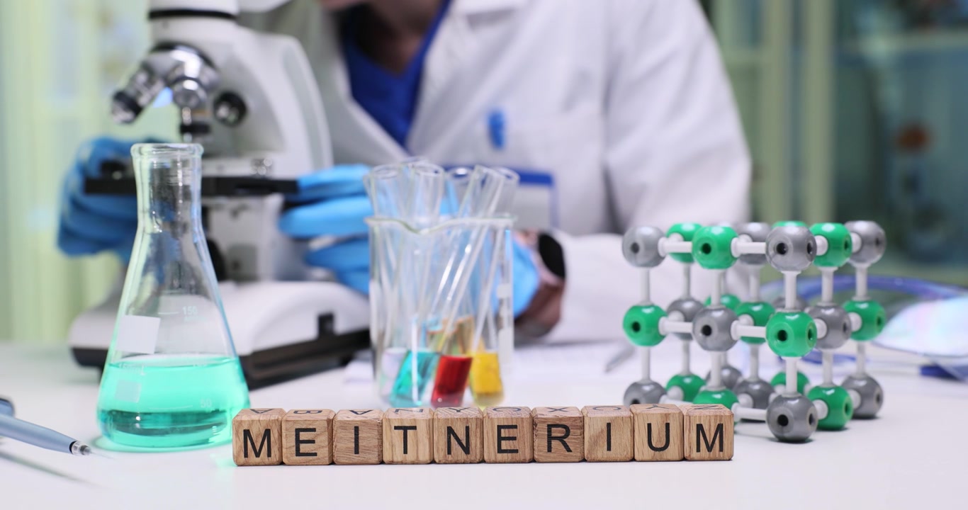 Extensive scientific research conducted on meitnerium and its properties in laboratory settings