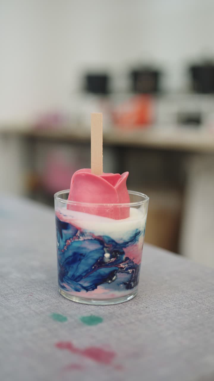 Handmade Rose Candle Making