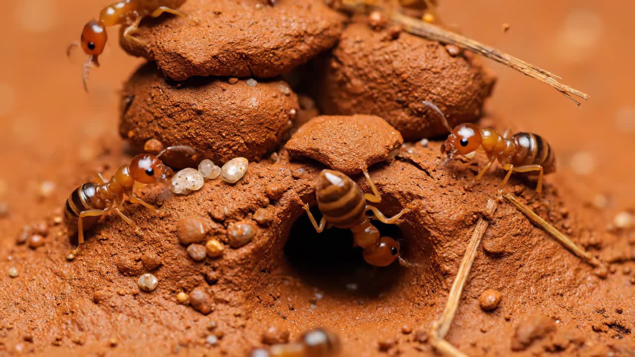 Ants and Their Anthill