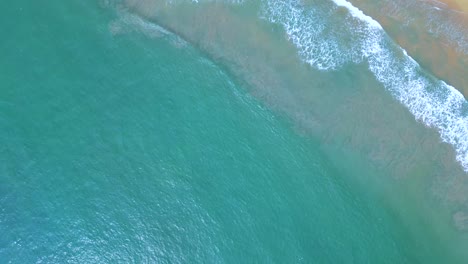 la playa de rushikonda vista aérea de visakhapatnam
