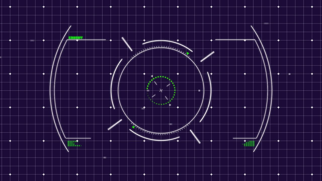 스 스캐닝을 통해 디지털 데이터 처리의 애니메이션