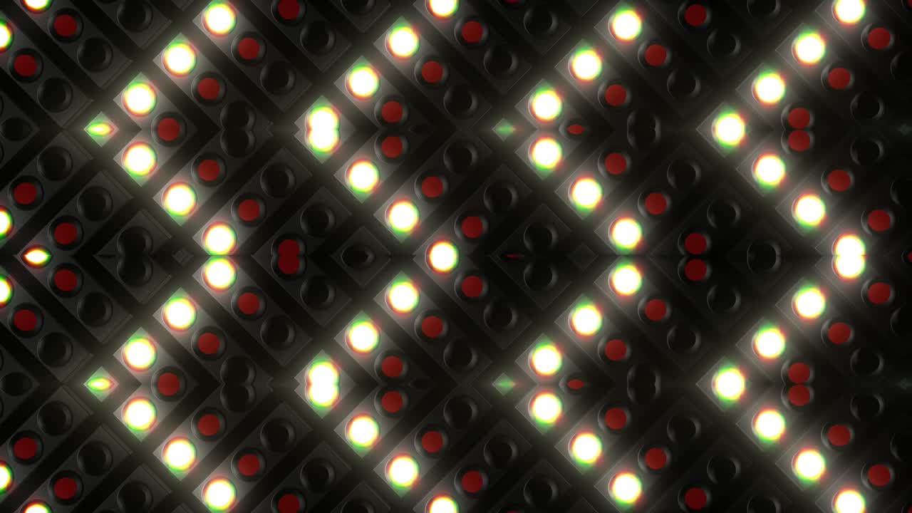 Abstract LED Panel Design