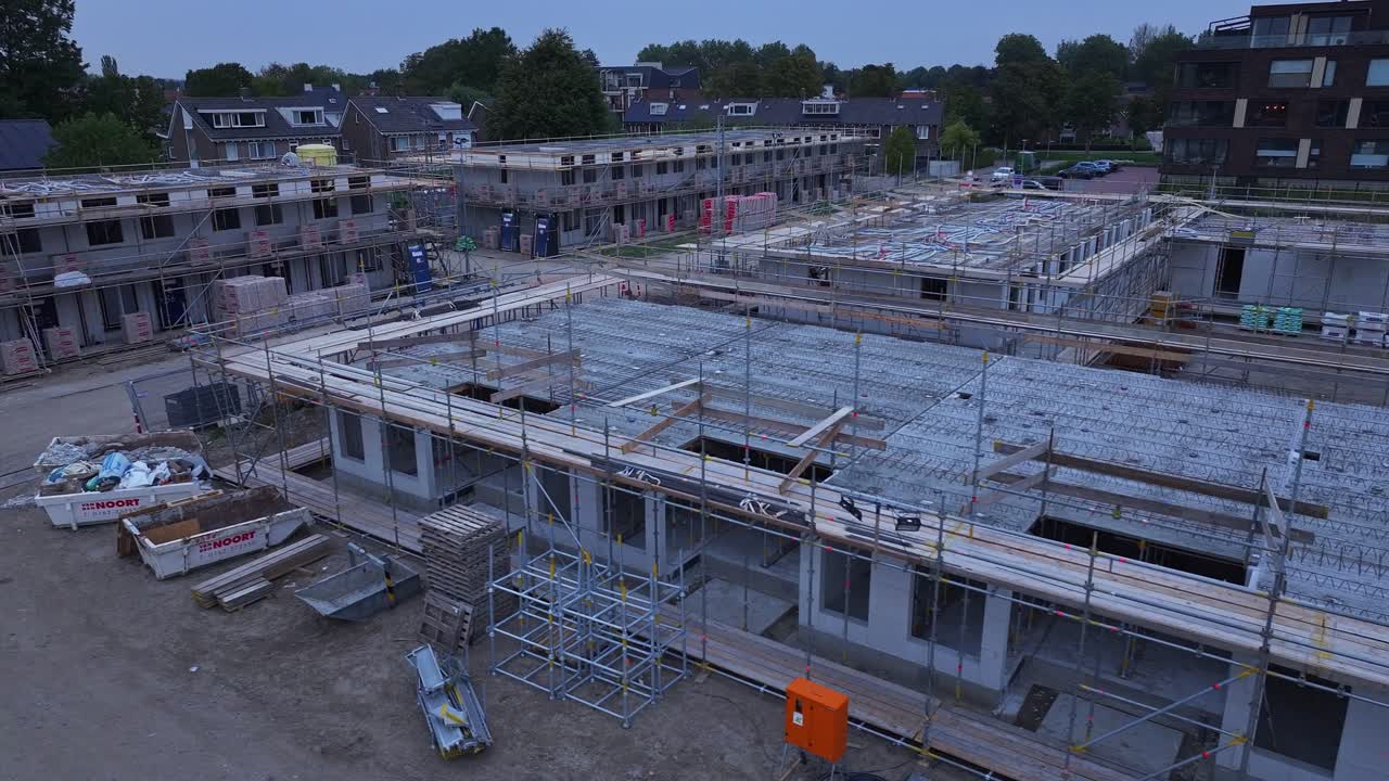 desarrollo de nuevas viviendas en construcción