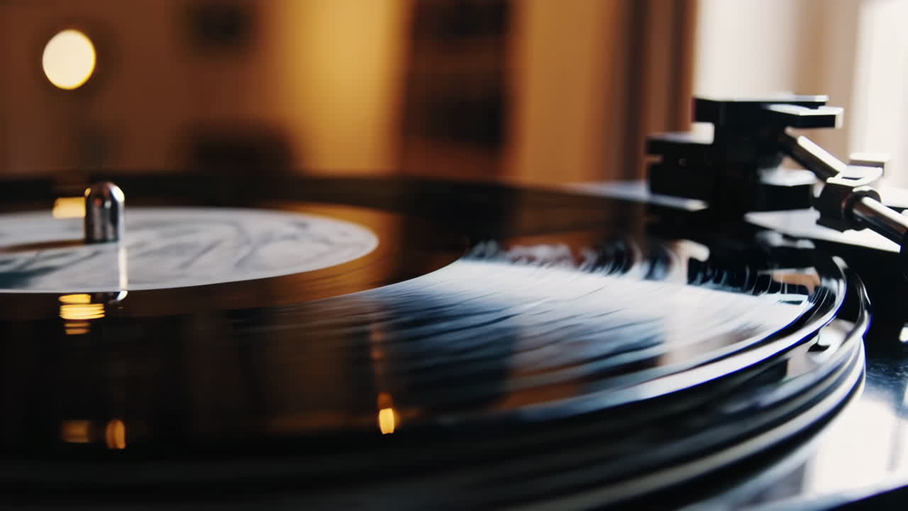 빈티지 레코드 플레이어