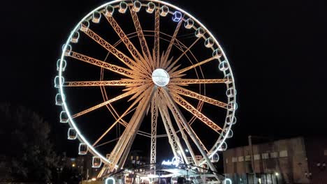 gdasnk city ferris wheel in poland