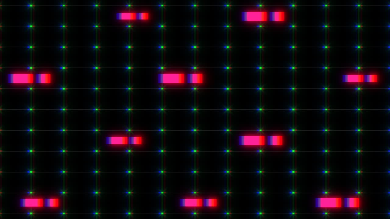 Radiant grid vibrant red and blue checkerboard