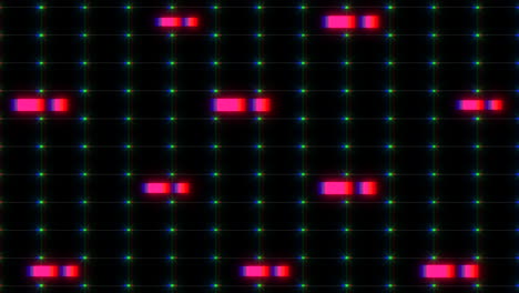 Radiant-grid-vibrant-red-and-blue-checkerboard