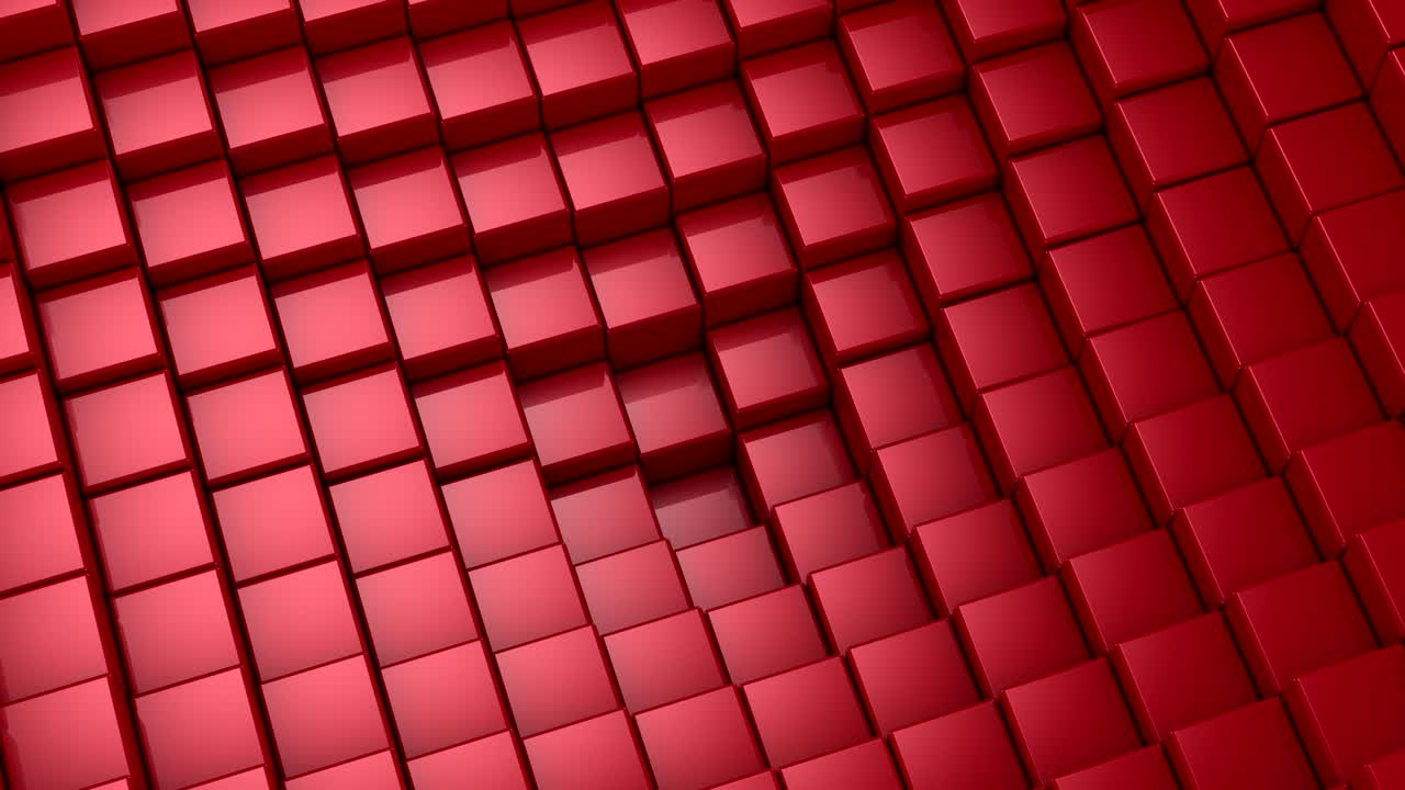 las cajas forman una onda