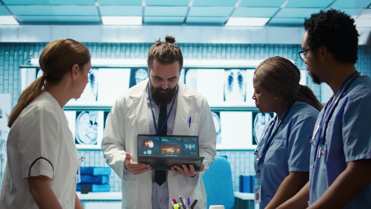 Medical Team Discussing X-rays