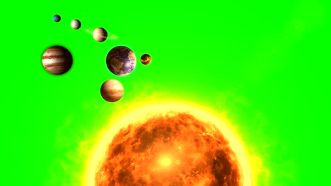 planetas que giran alrededor del sol