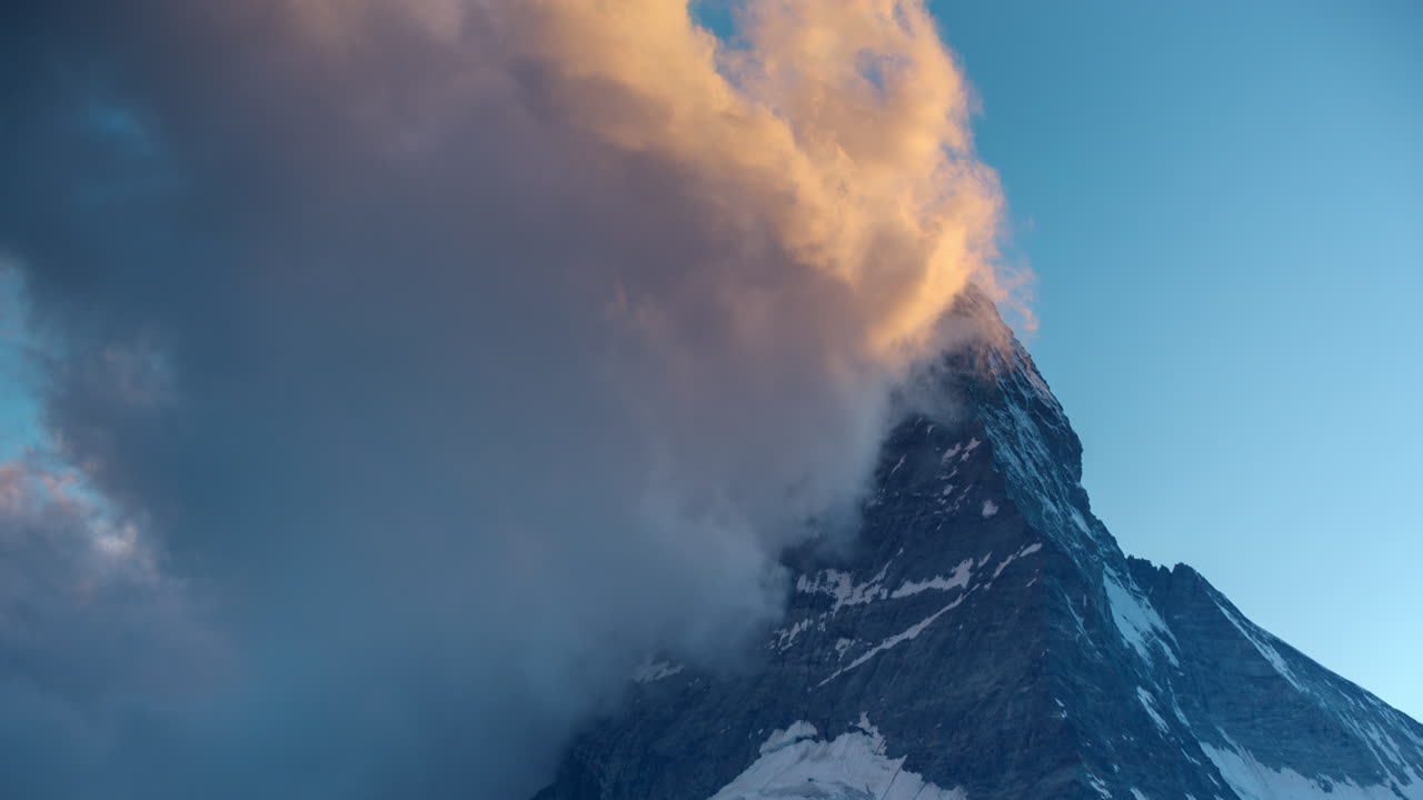 마테호른 선셋 4k 06