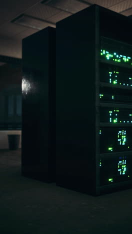 servidores en un centro de datos