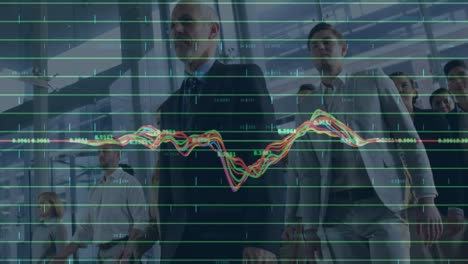 Animación-Del-Procesamiento-De-Datos-Financieros-Sobre-Empresarios-Que-Trabajan-En-La-Oficina