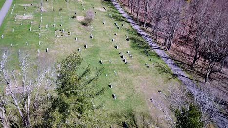 cementerio aéreo, cementerio en 4k