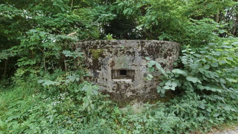 old world war ii bunker – gimbal shot