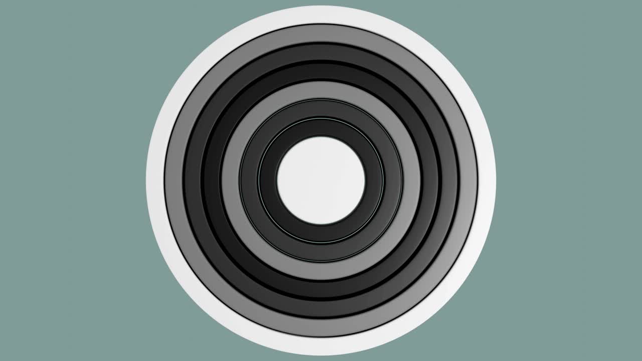 원의 회전의 비디오