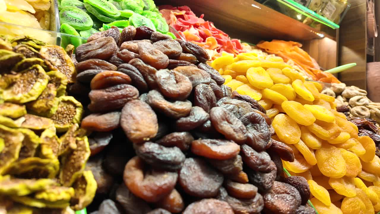 Dried Fruits Display