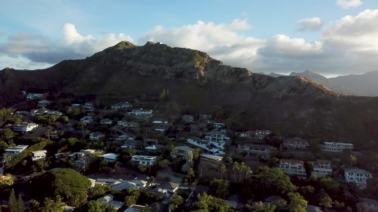 Mountainous Neighborhood Landscape