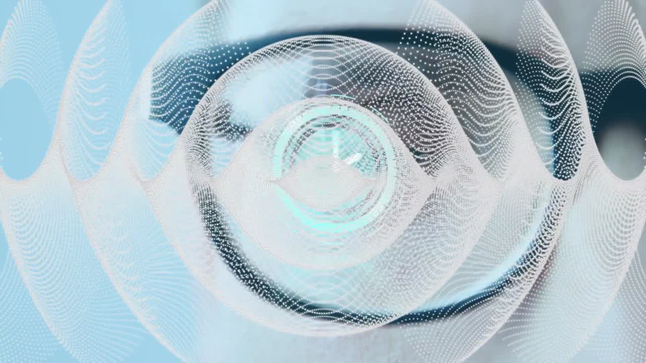 el paciente lleva gafas en una clínica oftalmológica.