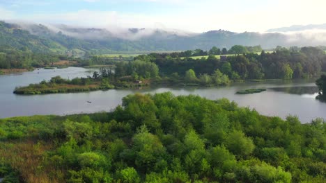 tiber farfa nature reserve, nazzano, lazio, italy.