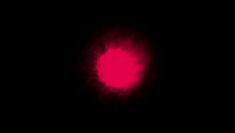 magical orb on a black background