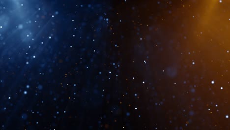 partículas de polvo abstracto luz bokeh títulos de movimiento bucle de fondo cinematográfico