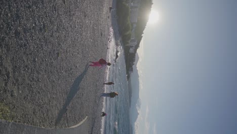 Una-Familia-En-La-Playa