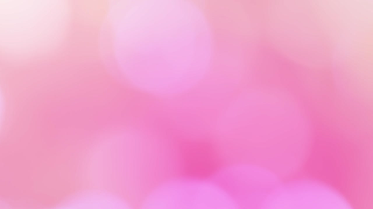 feliz día de san valentín banner de las redes sociales. amor animado de movimiento gráfico luz bokeh borroso brillar con pop rosas colores en el fondo. pantalla en un post sencillo de moda. imágenes abstractas video 4k.