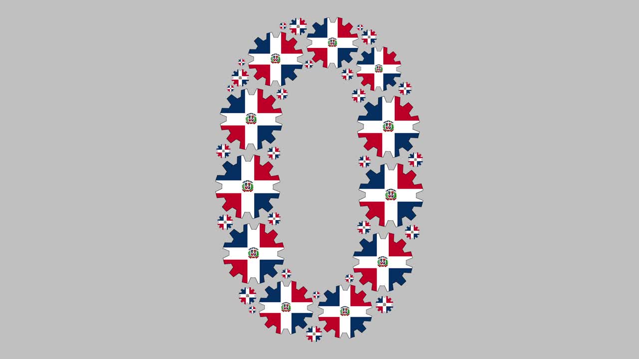 도미니카 숫자 0