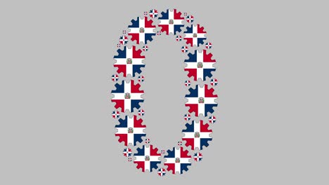 número cero dominicano