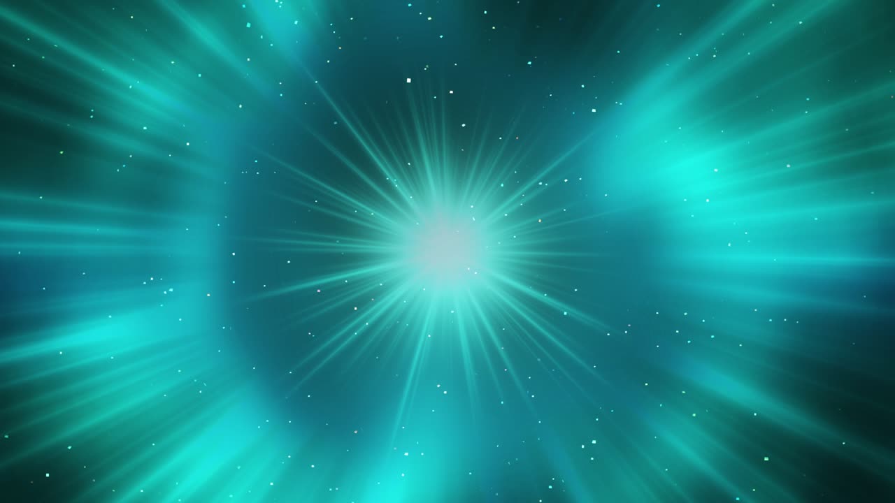 느린 움직임의 입자 - 추상적인 배경 애니메이션