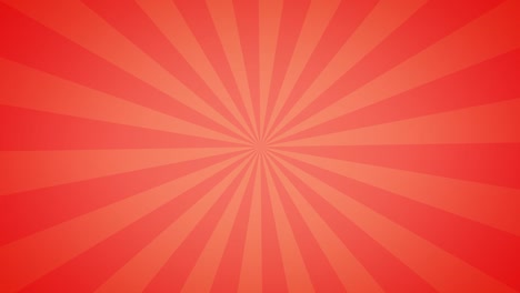 vintage abstract background in red color with retro sunlight beams